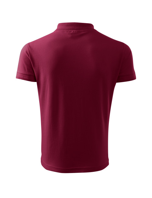 Men`s Pique Polo Shirt 203 Garnet Malfini