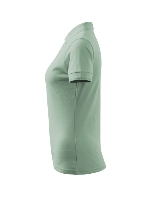 Damen-Piqué-Poloshirt 210 Salbei Malfini