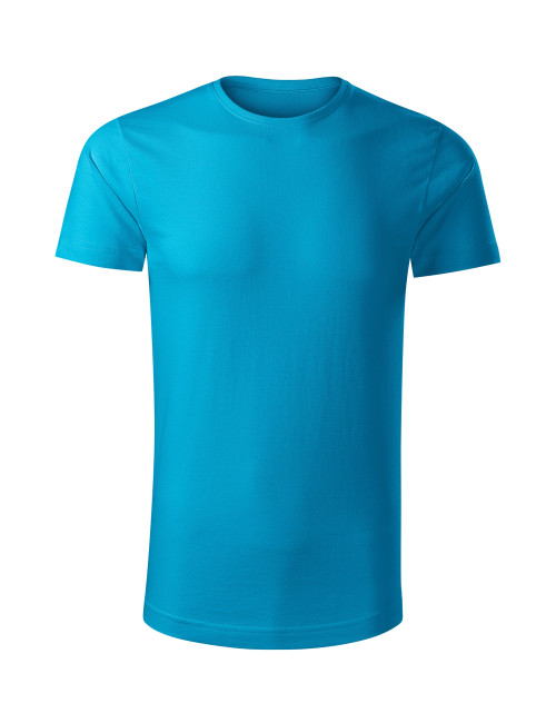 Epic 819 Türkisfarbenes Malfini Herren-T-Shirt