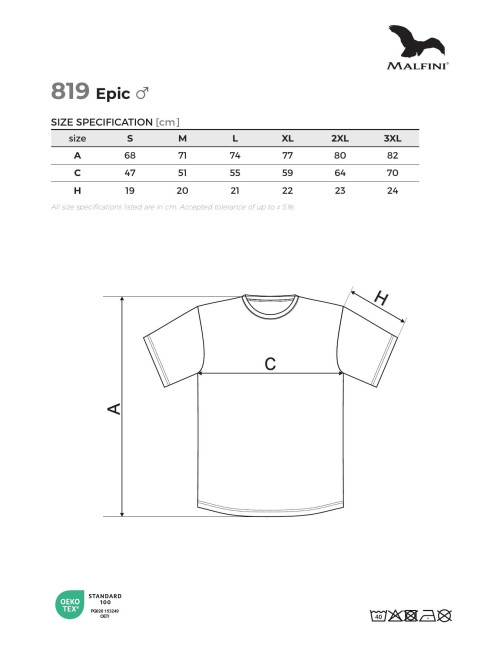 Epic 819 Men's T-Shirt Khaki Malfini