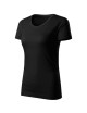 Gulf 824 Schwarzes Malfini Damen-T-Shirt