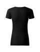 Gulf 824 Schwarzes Malfini Damen-T-Shirt