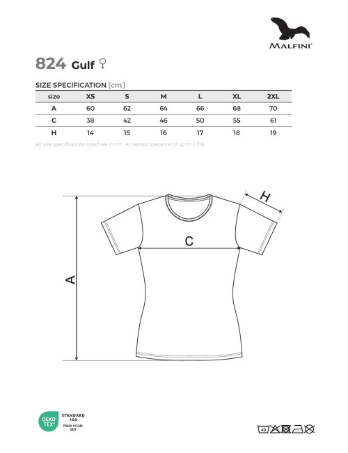 Gulf 824 fuchsia Malfini women's T-shirt
