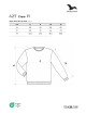 Children's sweatshirt Crew 427 military Malfini Malfini