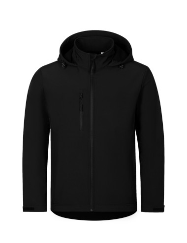 Malfini Herren-Softshelljacke Trail 548, Schwarz