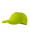 Unisex cap 5p 307 lime Malfini Malfini