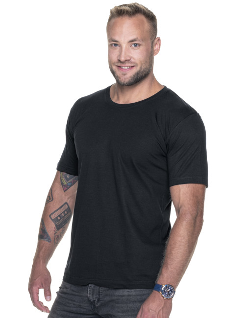 Men`s t-shirt standard 150 black Promostars