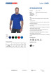 Herren-T-Shirt Standard 150 kornblumenblau Promostars
