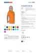 Kinder-T-Shirt Standard Kid 150 orange Promostars