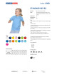 Kinder-T-Shirt Standard Kid 150 blau Promostars