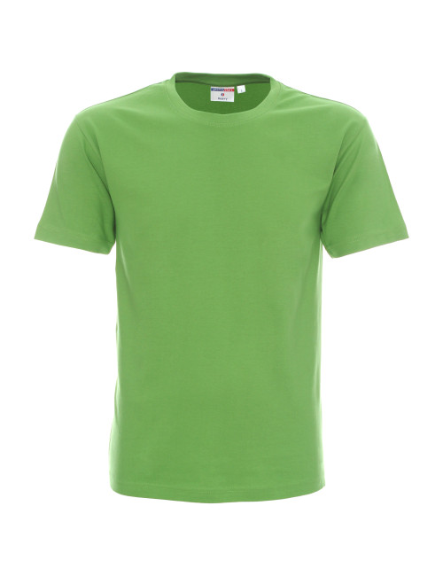 Promostars HEAVY HERREN T-SHIRT 170 HELLGRÜN DTG-Druck-Sticklogo