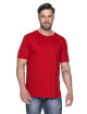Promostars HEAVY Men`s T-SHIRT 170 RED silkscreen embroidery logo print