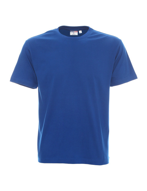 Promostars HEAVY HERREN T-SHIRT 170 COVERNON BLAU Stickerei Siebdruck Logodruck