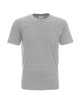 Promostars HEAVY Men`s T-SHIRT 170 LIGHT GRAY MELANGE embroidered logo print