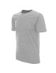 Promostars HEAVY HERREN T-SHIRT 170 HELLGRAU MELANGE Logo-Print-Stickerei