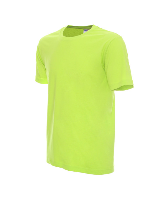 Promostars HEAVY Men`s T-SHIRT 170 LIME embroidery silkscreen print
