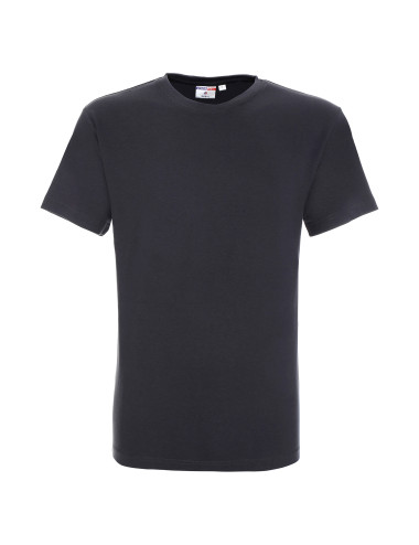 Promostars HEAVY HERREN T-SHIRT 170 GRAU Stickereidruck Siebdruck Logo
