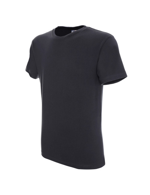 Promostars HEAVY HERREN T-SHIRT 170 GRAU Stickereidruck Siebdruck Logo