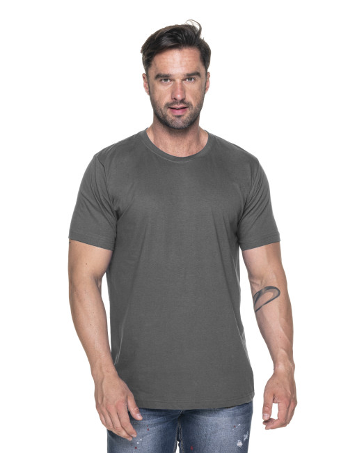 Promostars HEAVY Men`s T-SHIRT 170 GRAY embroidery screen printing logo