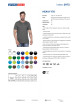Promostars HEAVY Men`s T-SHIRT 170 GRAY embroidery screen printing logo