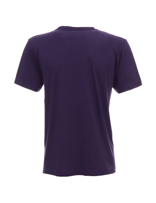 Promostars HEAVY Men`s T-SHIRT 170 DARK PURPLE embroidery silkscreen