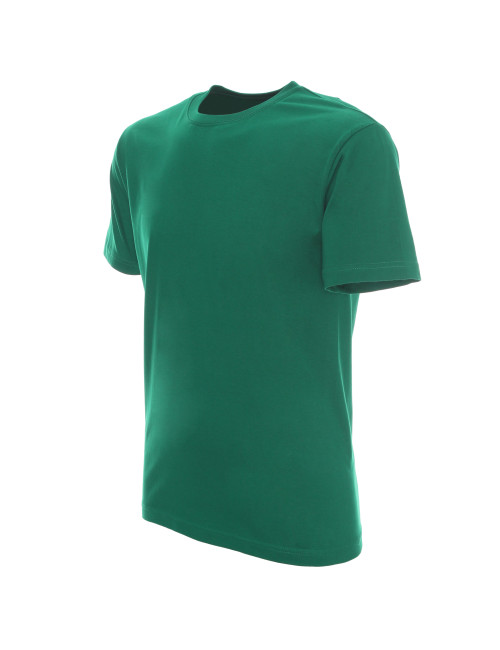 Promostars HEAVY Men`s T-SHIRT 170 GREEN print logo silkscreen embroidery