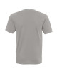 Promostars HEAVY HERREN T-SHIRT 170 HELLGRAU Siebdruck-Logo
