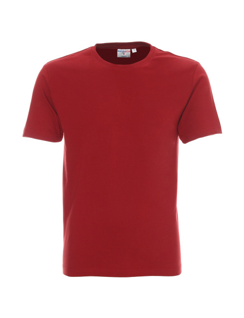 Promostars HEAVY Men`s T-SHIRT 170 BURGUNDY Embroidery Screen Print Logo