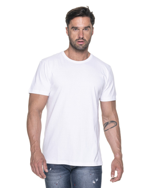 Herren T-Shirt Promostars Heavy Slim Weiß