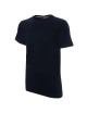 Promostars HEAVY SLIM Herren-T-Shirt, marineblauer Aufdruck, Stickerei, Siebdruck