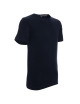 Promostars HEAVY SLIM Herren-T-Shirt, marineblauer Aufdruck, Stickerei, Siebdruck