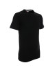 Promostars HEAVY SLIM HERREN T-SHIRT SCHWARZ Stickerei Logo Druck Siebdruck