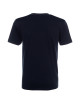 Promostars PREMIUM Herren-T-Shirt, marineblauer Aufdruck, Stickerei, Logo-Transfer