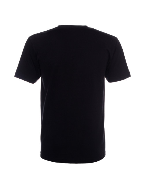 Promostars PREMIUM HERREN-T-SHIRT, SCHWARZE Stickerei, Logodruck, Siebdruck