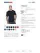 Promostars PREMIUM HERREN-T-SHIRT, SCHWARZE Stickerei, Logodruck, Siebdruck