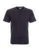 Promostars PREMIUM Men`s T-SHIRT DARK GRAY MELANGE embroidered logo print