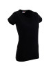 Promostars LADIES` PREMIUM T-SHIRT Women`s BLACK logo print for companies