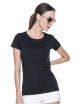 Promostars LADIES` PREMIUM T-SHIRT Women`s BLACK logo print for companies