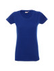 Promostars LADIES` PREMIUM Damen-T-Shirt, COVERBONE, Logo-Druck, Stickerei