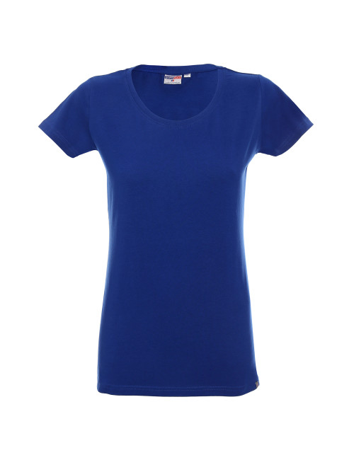 Promostars LADIES` PREMIUM Damen-T-Shirt, COVERBONE, Logo-Druck, Stickerei