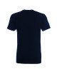 CRIMSON CUT PREMIUM PLUS Men`s T-SHIRT NAVY BLACK screenprint logo