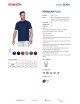 CRIMSON CUT PREMIUM PLUS HERREN-T-SHIRT, MARINEBLAU, Logodruck, Siebdruck