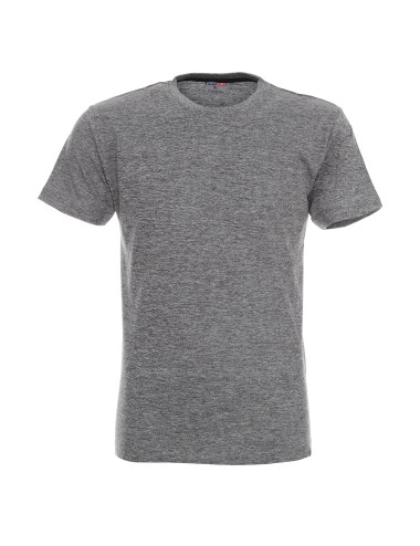 CRIMSON CUT PREMIUM PLUS Men`s T-SHIRT PEPPER logo screenprint