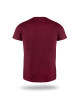 CRIMSON CUT PREMIUM PLUS Men`s T-SHIRT RED WINE silkscreen logo