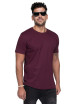CRIMSON CUT PREMIUM PLUS HERREN-T-SHIRT ROTWEIN Siebdruck-Logo