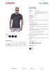 Promostars BUTTON HERRENBLUSE DUNKELGRAU MELANGE Stickerei Siebdruck