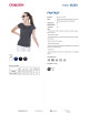 CRIMSON CUT FANTASY Damen T-SHIRT DUNKELGRAU MELANGE DTG-Stickerei