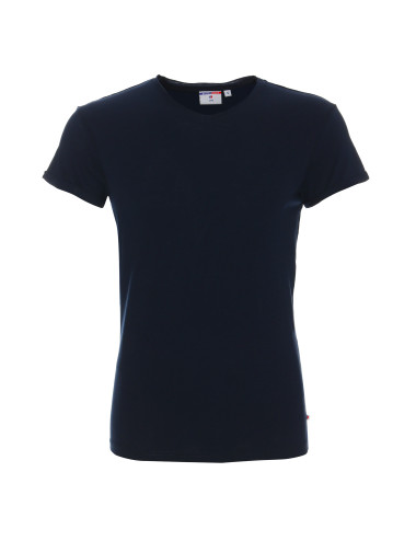 CRIMSON CUT LIFE Men`s T-SHIRT NAVY PRINT logo for companies embroidery