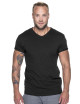 CRIMSON CUT LIFE T-SHIRT Men`s BLACK embroidery print DTF silkscreen logo