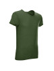 CRIMSON CUT LIFE HERREN-T-SHIRT KHAKI-Druck, Siebdruck, Logo-Transfer